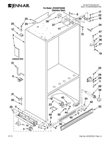 Part Location Diagram of W10183782 Whirlpool INSTALLATION INSTRUCTIONS