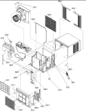 CHASSIS ASSEMBLY Diagram and Parts List for 7M11TA P1214606R Amana Air Conditioner