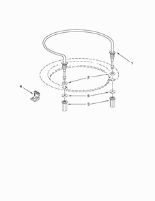 Heater Parts Diagram and Parts List for MDC4809PAW0  Maytag Dishwasher