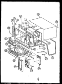Page 2 Diagram and Parts List for MPS22910 MN01 Amana Microwave