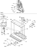 Machine Compartment Diagram and Parts List for BRD18V1C P1326501W C Amana Refrigerator