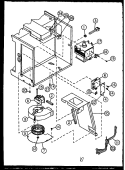 Page 3 Diagram and Parts List for MPS22910 MN01 Amana Microwave