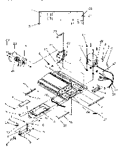 Machine Compartment Diagram and Parts List for GSDE3201SW-P1190901WW  Amana Refrigerator