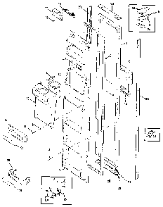Freezer Door Diagram and Parts List for JRSD246B MAQ81A Jenn-Air Refrigerator
