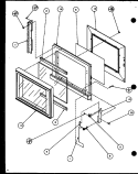 Page 1 Diagram and Parts List for R320T P7766538M Amana Microwave