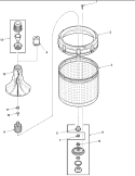 Part Location Diagram of 40000801 Whirlpool USE WPL 719P3