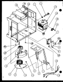 Page 3 Diagram and Parts List for R310T P7766529M Amana Microwave