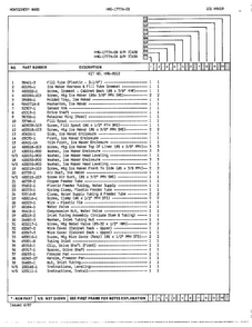 Ice Maker Page 2 Diagram and Parts List for 17774B  Admiral Refrigerator