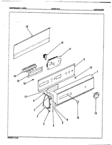 Part Location Diagram of 53-1118 Maytag DISCONTINUED