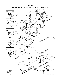 Burner Diagram and Parts List for 79074469810  Kenmore Range