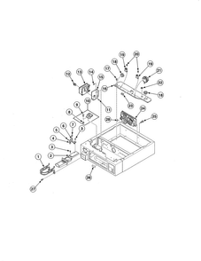 Part Location Diagram of Y58181 Whirlpool DISCONTINUED