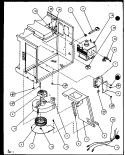Page 3 Diagram and Parts List for WM714 P1104412M Amana Microwave