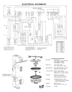 Wiring Information Diagram and Parts List for MDB8951AWB10  Maytag Dishwasher