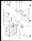 Page 4 Diagram and Parts List for RW320T P7766541M Amana Microwave