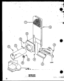 HEATER BOX Diagram and Parts List for TGA400 P7575204W Amana Dryer
