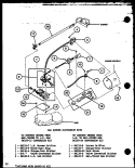 GAS BURNER CONVERSION KITS Diagram and Parts List for TGA400 P7575204W Amana Dryer