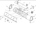 Part Location Diagram of 40071901W Whirlpool PANEL,GRAPHIC(WHITE)