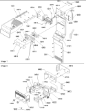 Ice Maker / Control Assy Diagram and Parts List for SRD26VPE P1315204W E Amana Refrigerator