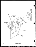 TERMINAL BLOCK Diagram and Parts List for TGA400 P7704105W Amana Dryer