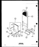 HEATER BOX (ELECTRIC MODELS) Diagram and Parts List for TEA300 P7704101W Amana Dryer