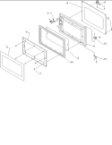 Part Location Diagram of 12066802 Whirlpool DOOR HANDLE