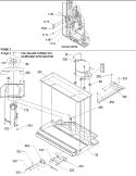 Machine Compartment Diagram and Parts List for BR18V1S P1320707W S Amana Refrigerator