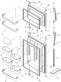 Part Location Diagram of R0130988 Whirlpool CONTAINER,EGG
