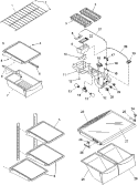 Part Location Diagram of R0130881 Whirlpool DIFFUSER,AIR-BOTTOM