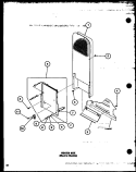 HEATER BOX ( ELECTRIC MODELS) Diagram and Parts List for LED850 P7804805W Amana Dryer