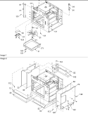 STIRRER SYSTEM & OUTER CAVITY Diagram and Parts List for ACE230 P1324403M Amana Microwave
