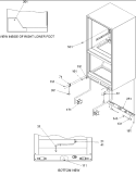 Insulation & Roller Assy Diagram and Parts List for ARB2117BS PARB2117BS0 Amana Refrigerator
