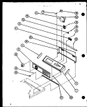 Page 1 Diagram and Parts List for LG2401 P7762205W W Amana Dryer
