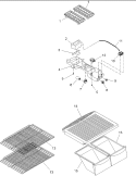 Part Location Diagram of R0130390 Whirlpool DIFFUSER,AIR