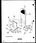 HEATER BOX (ELECTRIC MODELS) Diagram and Parts List for LED450 P7762209W Amana Dryer
