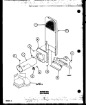 HEATER BOX (GAS MODELS) Diagram and Parts List for LGD451 P7762210W W Amana Dryer