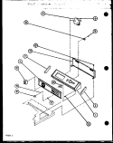 Page 1 Diagram and Parts List for LGD251 P7762212W W Amana Dryer