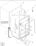 Tub Diagram and Parts List for ADW550RAB PADW550RAB1 Amana Dishwasher