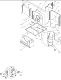 Part Location Diagram of 20093701 Whirlpool BRACKET, COMP. TIE
