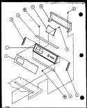 Page 1 Diagram and Parts List for LGD951 P7804812W W Amana Dryer