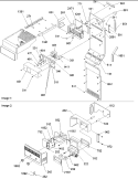 Ice Maker / Control Assy Diagram and Parts List for ARS266XAW PARS266XAW0 Amana Refrigerator