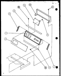 Page 1 Diagram and Parts List for LG2812 P7804816W W Amana Dryer
