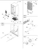 Part Location Diagram of R0131454 Whirlpool Defrost Thermostat Kit