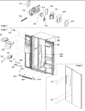 Part Location Diagram of 12604401W Whirlpool HANDLE