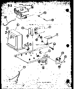 Section 7 Diagram and Parts List for RL6-5 P76250-2M Amana Microwave