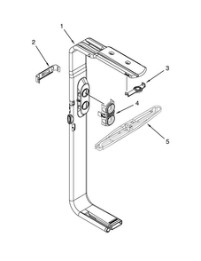 Upper Wash And Rinse Parts Diagram and Parts List for MDBH980AWQ0  Maytag Dishwasher