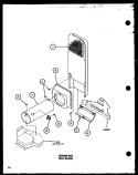 HEATER BOX (GAS MODELS) Diagram and Parts List for LG1112 P7762216W W Amana Dryer