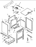 Part Location Diagram of Y0300585 Whirlpool DISCONTINUED