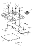 Part Location Diagram of 306169B Whirlpool Knob, Dial & Button