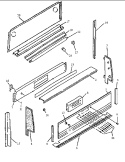 Part Location Diagram of 0307045 Whirlpool Main Control Board