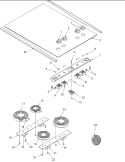 Part Location Diagram of 12002125 Whirlpool Dual Surface Burner Switch Kit